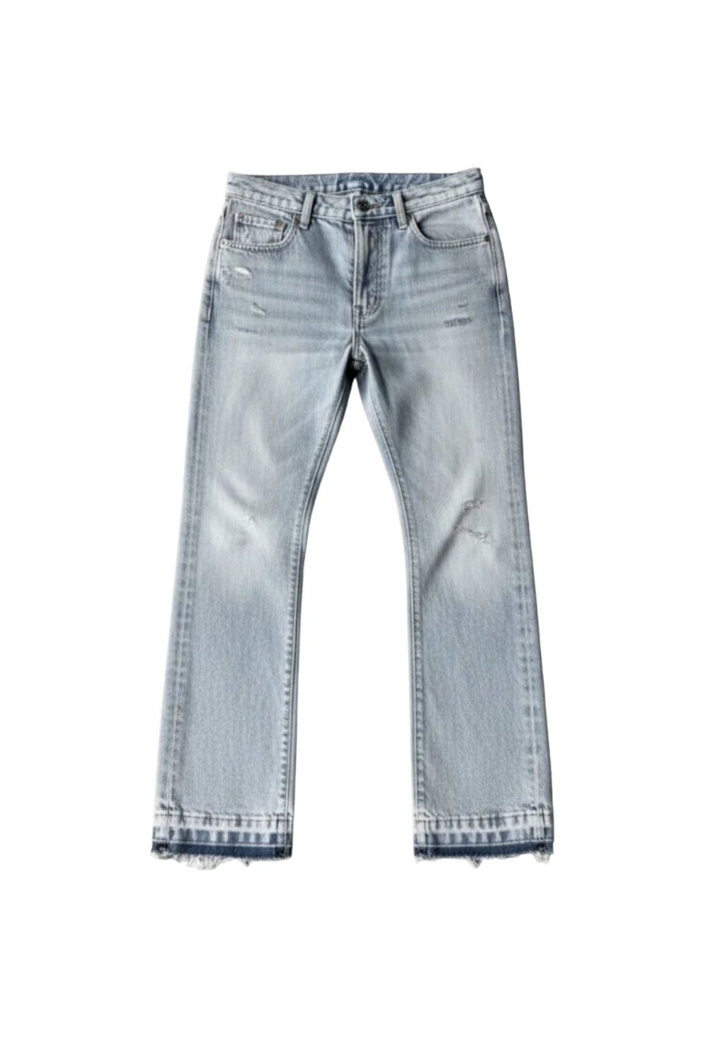 Classic Flared Denim Jeans - ValenciClothing