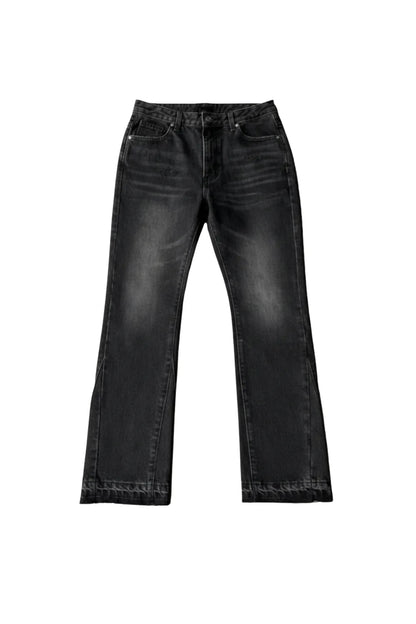 Classic Flared Denim Jeans - ValenciClothing