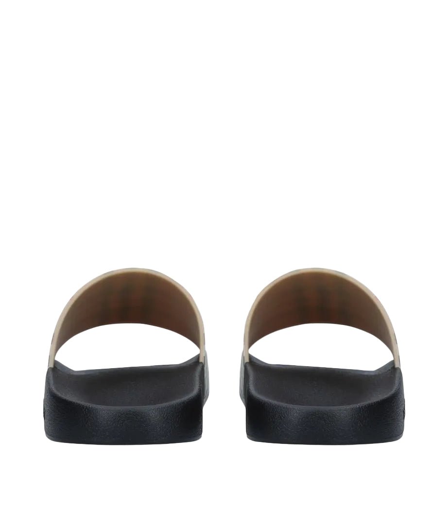 BB Checkered Slide Sandals - ValenciClothing