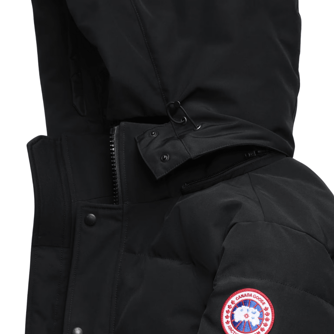 Goose Wyndham Black Parka - ValenciClothing