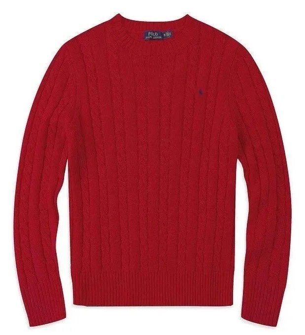 RL Cable-Knit Jumper - ValenciClothing